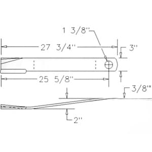 00772302 - Rotary Cutter; CCW Blade - Thumbnail 5
