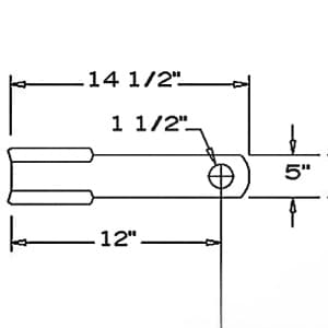 02726900 - CW Double Sided Rotary Cutter Blade