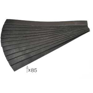 1001839 - Kit: Converts 6 metal drapers to 6 rubber belt W/ plastic teeth