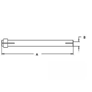 1028266M91 - Tube w/ Clamp