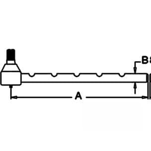 1032254M91 - Tie Rod