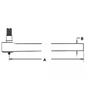 1043487M91 - Drag Link Rod (RH)