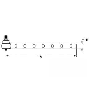 1044295M91 - Inner (RH) Tie Rod