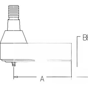 107291AS - Tie Rod, Short (RH Thread)
