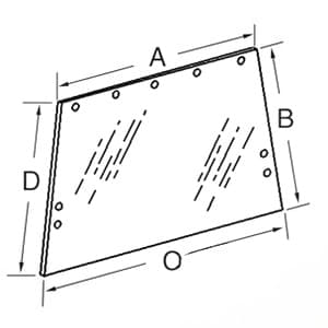 109318C2 - Glass, Rear