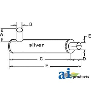 10A4450 - Muffler - Thumbnail 2