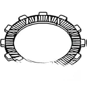 10P1459 - Plate, PTO Clutch