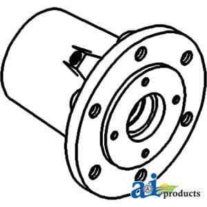 102718A - Hub, Front Wheel (6 Bolt)