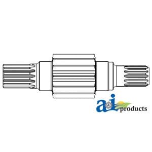 104676C1 - Shaft, Bull Pinion (LH) - Image 1