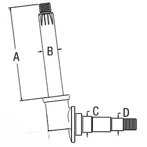 107282A - Spindle (RH/LH)