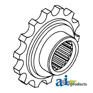 107415A - Coupler Sprocket, Front