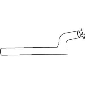 10A23896 - Upper Radiator Hose