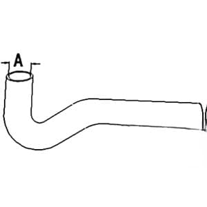 10A27664 - Lower Radiator Hose