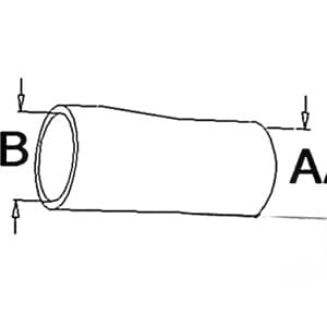 10A30898 - Lower Radiator Hose