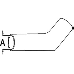 10A7294 - Upper Radiator Hose
