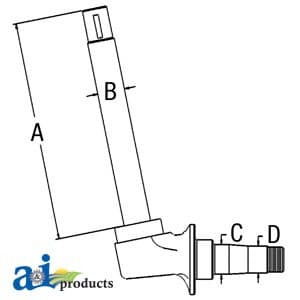 11B8726 - Spindle (RH/LH)