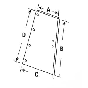 1250436C2 - Glass, Rear, Quarter (RH/LH)