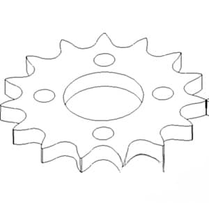 125990A1 - Auger Drive Sprocket