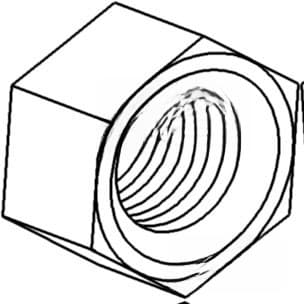 1287611C1 - Jam Nut, Tie Rod - Thumbnail 3