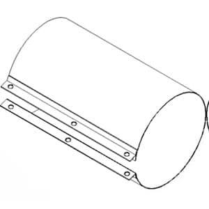 1317452C1 - Auger Trough; Solid Clamp