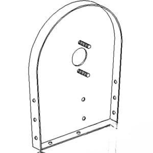 1318585C3 - Clean Grain Elevator (Outer) Boot