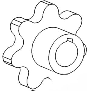 1319176C1 - Clean Grain Elevator Sprocket