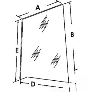 1340194C1 - Glass, Door (LH)