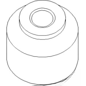 1345453C1 - Rotor Drive Hub Rubber Insulator