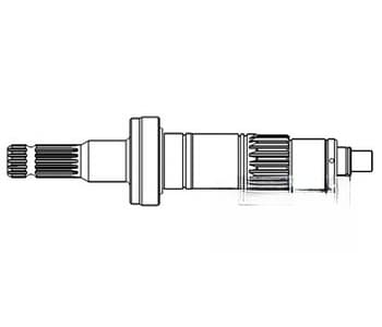 139256C1 - Shaft, PTO 1000 RPM