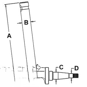 1332982C1 - Spindle (RH/LH)
