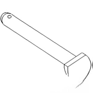 1334694C1 - Center Steering Arm Pivot Pin