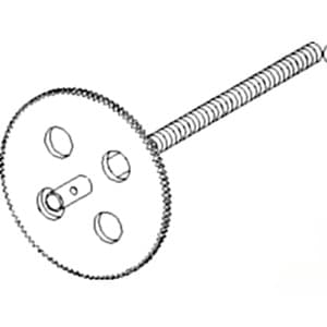 142848A1 - Cleaning Fan Shaft-Adjusting Gear