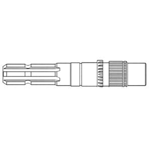 1500087C1 - Shaft, PTO 540 RPM