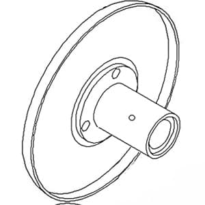 1541552C2 - Inner Cleaning Fan Pulley Assembly