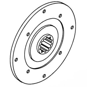 156086A - Disc, PTO Clutch, Bonded