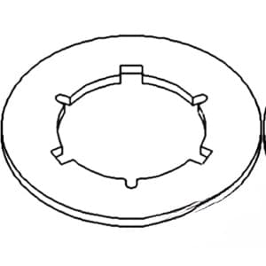 159097A - Plate, PTO Clutch