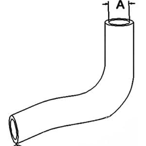 15441-72950 - Upper Radiator Hose