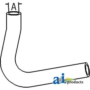 15481-72940 - Radiator Hose, Upper - Thumbnail 2