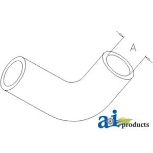 15531-72850 - Radiator Hose, Lower - Thumbnail 2
