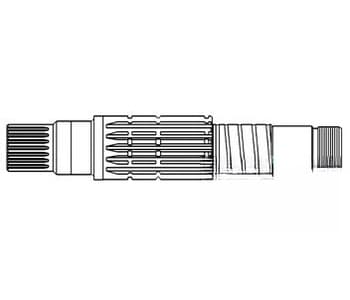 156892A - Transmission Input Shaft