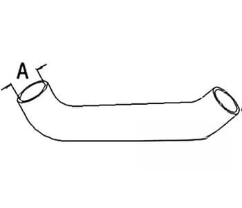 158615A - Upper Radiator Hose