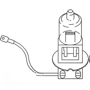 1628494M1 - Lamp Bulb H3 (12V 55W) - Thumbnail 3