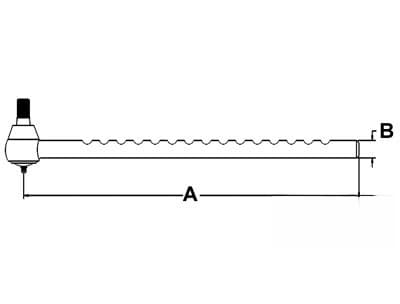 164365A - Tie Rod, Long