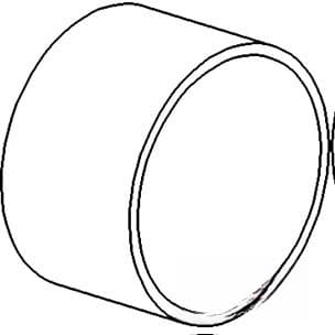 1660457M1 - Front Axle Pivot Bushing