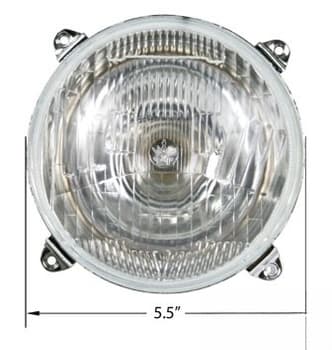 1672768M91 - Headlight (RH)