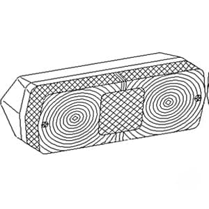 1678868M92 - Rear Light (LH) - Thumbnail 4