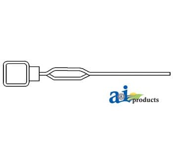 1665962M91 - Dipstick, Differential Oil Level