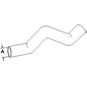 1672724M1 - Air Cleaner Hose