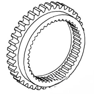 1686458M1 - 1st (Splined) Transmission Gear