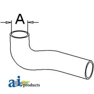 1695563M1 - Radiator Hose, Top - Thumbnail 4